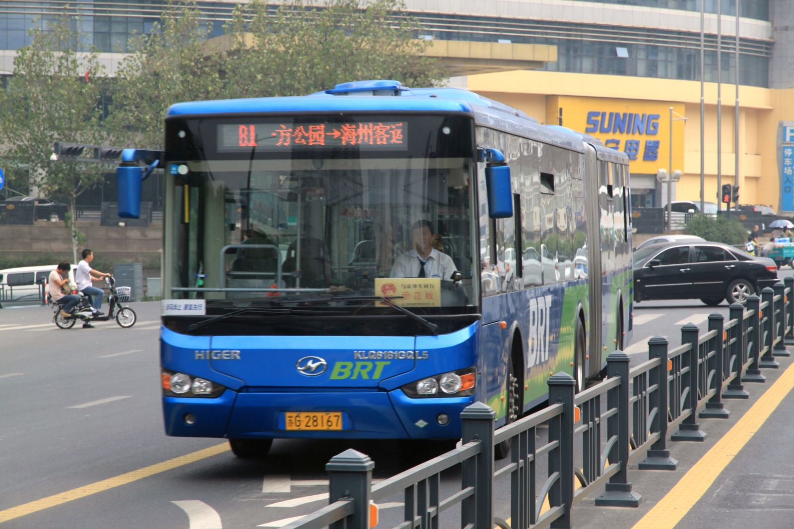 你發(fā)現(xiàn)了嗎？連云港的清潔能源公交車越來越多了！