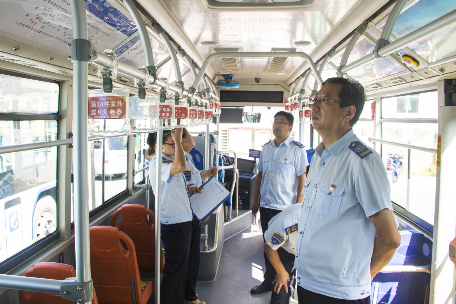 市公交集團(tuán)開展創(chuàng)建全國(guó)文明城市督查工作